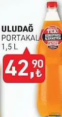 ULUDAĞ PORTAKAL GAZOZ 1,5 L fiyat ve kampanya bilgisi